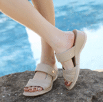 New 2025 summer women's sandals comfortable casual beach wedge sandals - Image 2