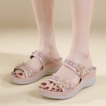 New 2025 Cross-border round head fashionable fish mouth hollow women's sandals