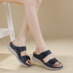 New 2025 Cross-border round head fashionable fish mouth hollow women's sandals - Image 2