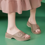 New 2025 Spring and Summer Casual Women's Sandals Non-slip Beach Wedge Slippers