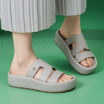 2025 Spring and Summer New All-match Fashion Trend Casual Thick-soled Slippers - Image 2