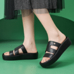 2025 Spring and Summer New All-match Fashion Trend Casual Thick-soled Slippers - Image 4