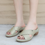 New 2025 Spring and Summer Diamond Fashion Wedge Heel