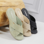 New 2025 Spring and Summer Diamond Fashion Wedge Heel - Image 2