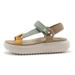 New 2025 lightweight sandals casual sports comfortable thick bottom Velcro large size women's shoes - Image 3