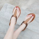 New 2025  Summer Sandals Women's Cross-border Casual Flat Shoes - Image 3