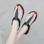 New 2025  Summer Sandals Women's Cross-border Casual Flat Shoes - Image 4