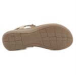 Sandals Bohemian rhinestones comfortable round toe seaside flat shoes - Image 4