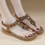New 2025 Cross-border Foreign Trade Flip-flop Rhinestone Sandals for Women - Image 2