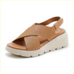 2025 thick-soled sandals, lightweight, non-slip, comfortable, casual sports Velcro women’s shoes - Image 7