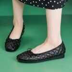 New autumn and winter 2025 Amazon diamond simple and comfortable low heel non-tiring single shoes - Image 6