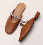 French rhinestone half-slippers for women - Image 7