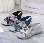 Foreign trade women's shoes sports style sandals comfortable wear-resistant flat shoes - Image 2