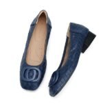 New 2025 spring and autumn soft sole comfortable slip-on mother shallow mouth single shoes women - Image 5