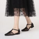 European and American French retro Roman sandals for women summer outdoor wear flat - Image 6