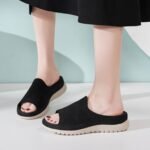 Amazon European and American sports casual sandals new 2025 seaside simple thick bottom women's sandals - Image 2