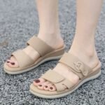Summer 2025 Sweet Sandals Women's Casual Fashion Foreign Trade Large Size Thick-soled Shoes Beach Sandals