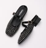 Mesh diamond design breathable closed toe Shoes for women - Image 6