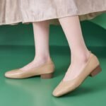 Autumn and winter smooth simple comfortable low heel - Image 5