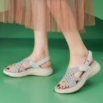 Amazon 2025 summer new large sole casual lightweight elastic thick-soled sandals - Image 5