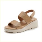 Summer 2025 Amazon New Diamond Velcro Women’s Sandals Wedge Heel Casual Lightweight - Image 4