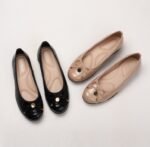 Single color minimum order of pairs bow patent leather round toe commuter shallow-mouth single shoes - Image 5