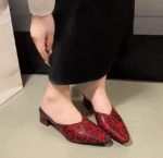 French style pointed leopard print high heels for women 2025 - Image 2