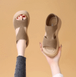 Brand two-way sandals for women 2025 new summer thick-soled non-slip - Image 3