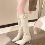 High-heeled boots for women 2025 - Image 5