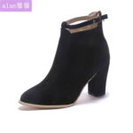 Martin boots high heel short boots LA5554 - Image 3