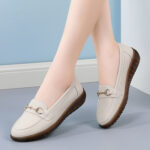 Women comfortable non-slip casual loafer shoes LA2809 - Image 2