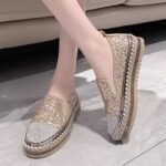 Foreign trade cross-border new style rhinestone Korean version shoes LA2843 - Image 2