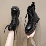 Black Martin boots women 2025 - Image 2