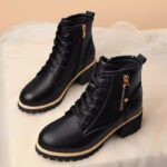 High-quality soft leather Martin boots 2025 - Image 2