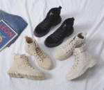 Canvas shoes street-blasting Martin boots for women 2025 LA6439 - Image 2